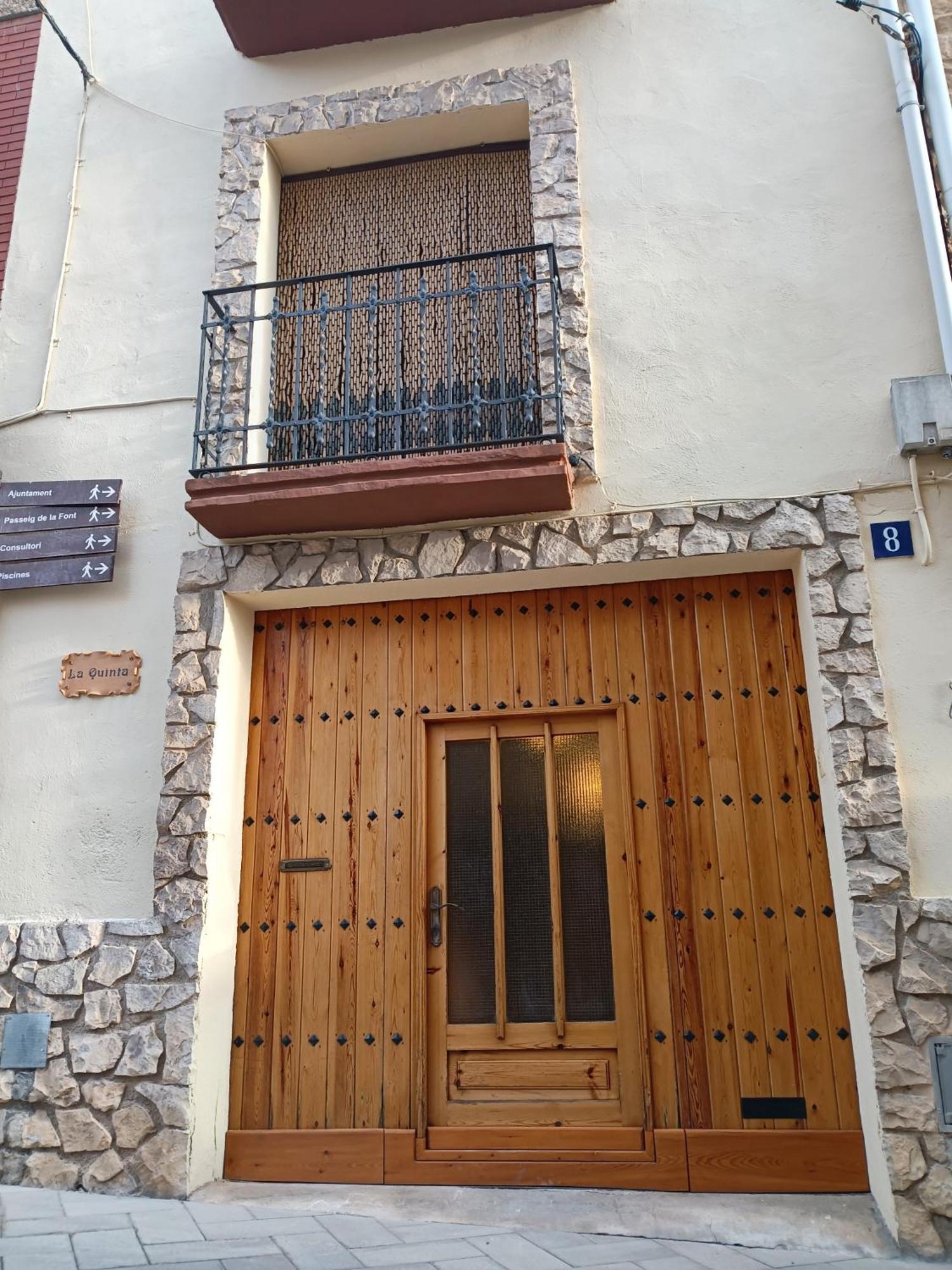 La Quinta Terra Alta Matarrana Villa Caseras Buitenkant foto
